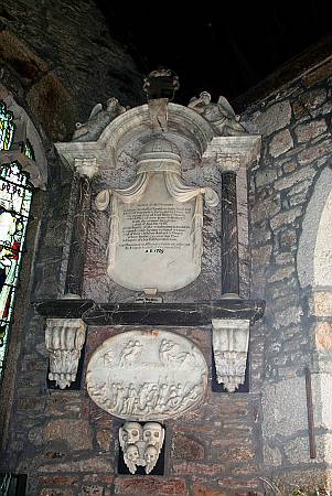 St Blazey - The Scobell Memorial 1729